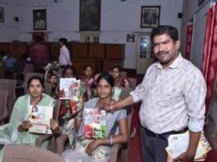 देवी अहिल्याबाई होल्कर की 300वीं जयंती के उपलक्ष्य में नगर पालिक निगम राजनांदगांव के टाऊन हाल में फोटो प्रदर्शनी का किया गया आयोजन