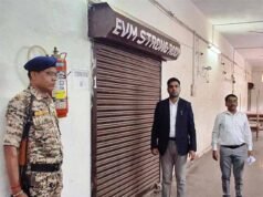 CG: कलेक्टर ने ईवीएम वेयरहाऊस का किया मासिक निरीक्षण…