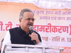 कृषि उपज मंडी का प्रांगण राजनांदगांव के विकास की पूंजी : विधानसभा अध्यक्ष डॉ. रमन सिंह…