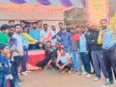 साई क्लब के तत्वावधान में वार्ड स्तरीय क्रिकेट टूर्नामेंट, मोतीपुर वार्ड बना विजेता