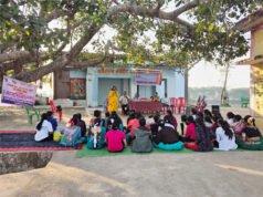 कमला कॉलेज की एनएसएस इकाई का ग्राम आलीखूटा में विशेष शिविर