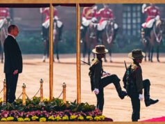 “राष्ट्रपति भवन में रूस के राष्ट्रपति पुतिन को गार्ड ऑफ ऑनर. 21 तोपों की सलामी दी गई सलामी – अभी पढ़ें”