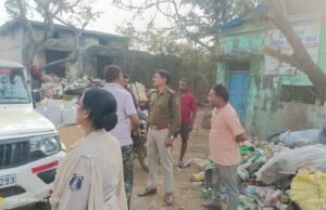 सोमनी पुलिस की कबाड़ दुकानों पर सख्त कार्रवाई, संदिग्ध सामान जप्त