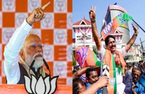 बीजेपी की ऐतिहासिक जीत: तिरुवनंतपुरम निगम में बदलाव का जश्न…