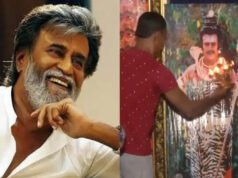 महाशिवरात्रि पर रजनीकांत की पूजा: भक्त की अनोखी श्रद्धा…