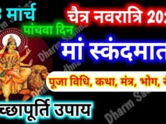 Chaitra Navratri 2026: नवरात्रि के पांचवें दिन मां स्कंदमाता की कृपा से पूरी होंगी मनोकामनाएं, जानें पूजा विधि व शुभ मुहूर्त…