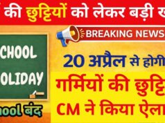CG Summer Vacation 2026: स्कूली बच्चों की हो गई मौज! आज से लगातार इतने दिनों तक बंद रहेंगे प्रदेशभर के सभी स्कूल’