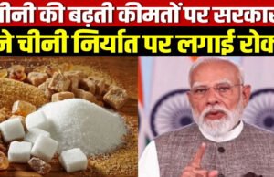सरकार ने रोक दिया चीनी का एक्सपोर्ट, भारत के इस फैसले से दुनिया पर पड़ेगा भारी असर…