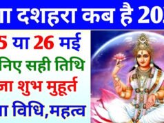 Ganga Dussehra 2026 : गंगा दशहरा 25 या 26 मई कब, स्नान-दान की सही तारीख, मुहूर्त देखें…