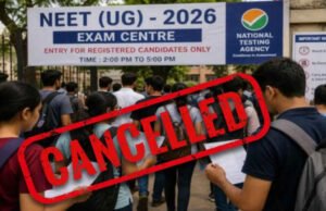 NEET UG 2026 Paper Leak: नीट यूजी 2026 पेपर लीक मामले में जांच लगातार तेज, अब तक कई शहरों से 11 लोगों की गिरफ्तारी…