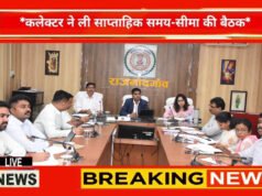कलेक्टर ने साप्ताहिक समय-सीमा की बैठक में विभागीय कार्यों की समीक्षा…