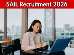SAIL Recruitment 2026: प्रोफेशनल पदों पर भर्ती, उम्मीदवारों को हर महीने 1.40 लाख रुपये सैलरी….
