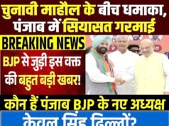 Punjab Politics: पंजाब विधासनभा चुनाव से पहले बीजेपी का बड़ा फैसला, बदला गया अध्यक्ष…