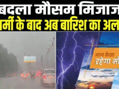 ‘बदला मौसम का मिजाज, भीषण गर्मी के बीच तेज हवा, बारिश और बिजली गिरने का अलर्ट’
