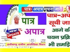 cg__प्रकाशित पात्र-अपात्र सूची के संबंध में 8 जुलाई तक दावा-आपत्ति आमंत्रित__