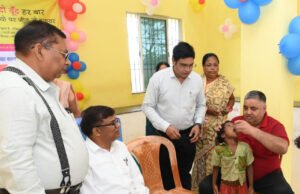 cg” राष्ट्रीय पल्स पोलियो अभियान का शुभारंभ, अभिभावकों से किया आह्वानकृ‘दो बूंद हर बार, पोलियो पर जीत बरकरार’..”