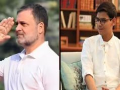 कांग्रेस नेता राहुल गांधी ने कहा ,सार्थक 18 साल का है, पर सोच, साहस और सिद्धांत में किसी से कम नहीं…..