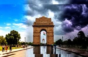 ” दिल्ली में मौसम का बदलाव ” दिल्ली और उसके आस-पास के क्षेत्रों में शुक्रवार की सुबह से घने बादल”
