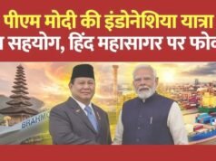 इंडोनेशिया दौरे पर प्रधानमंत्री मोदी” मोदी की इंडोनेशिया की तीसरी यात्रा”