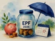 “EPF” कर्मचारी भविष्य निधि” केंद्र सरकार ने कर्मचारी भविष्य निधि (EPF) ढांचे में एक महत्वपूर्ण बदलाव…”