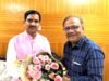 KTU PR – केंद्रीय राज्य मंत्री तोखन साहू से कुलपति प्रो. दयाल की सौजन्य भेंट…