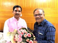 KTU PR – केंद्रीय राज्य मंत्री तोखन साहू से कुलपति प्रो. दयाल की सौजन्य भेंट…