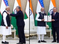 प्रधानमंत्री नरेंद्र मोदी को उज्बेकिस्तान ने अपने सर्वोच्च नागरिक सम्मान से नवाजा…