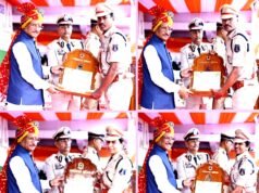 मुख्यमंत्री श्री विष्णु देव साय के करकमलों से उत्कृष्ट सेवा के लिए सम्मानित हुए पुलिस एवं नगर सेना के अधिकारी-कर्मचारी…
