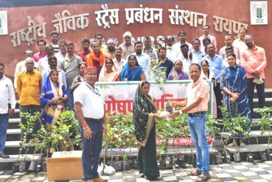 किसानों के लिए पोषण वाटिका पर प्रशिक्षण कार्यक्रम सम्पन्न…