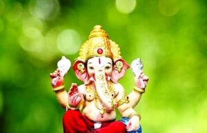 गणपति बप्पा की पूजा का महत्व, गणपति बप्पा की पीठ के दर्शन…