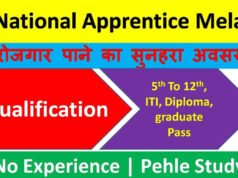 प्रधानमंत्री राष्ट्रीय अप्रेंटिसशिप मेला का आयोजन…