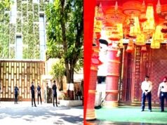 मुंबई के प्रतिष्ठित निवास ‘एंटीलिया’ में गणेश उत्सव का एक अनोखा रंग…
