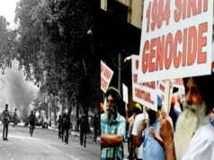 आम आदमी पार्टी का विरोध प्रदर्शन:1984 के सिख विरोधी दंगों के आरोपी सज्जन कुमार को श्रद्धांजलि देने के खिलाफ बड़े पैमाने पर विरोध प्रदर्शन…