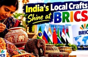 “ब्रिक्स शिखर सम्मेलन में हस्तशिल्प बाजार की झलक”