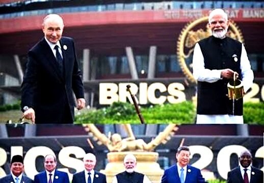 नई दिल्ली में BRICS शिखर सम्मेलन की खास तस्वीर…