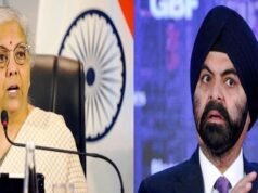 वित्त मंत्री निर्मला सीतारमण ने विश्व बैंक के अध्यक्ष अजय बंगा से मुलाकात…