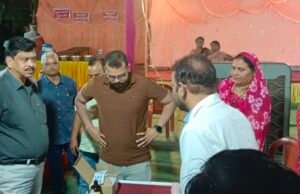 अपर कलेक्टर ने किया क्वांर नवरात्रि पदयात्री मार्ग और सेवा पंडालों का औचक निरीक्षण, श्रद्धालुओं की सुविधाओं का लिया जायजा