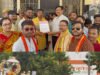 गौ माता को राष्ट्र माता घोषित करने की मांग, 151 कलशों के साथ निकाली शोभायात्रा
