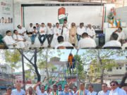 कांग्रेस भवन में मनाई गई महात्मा गांधी एवं लाल बहादुर शास्त्री की जयंती